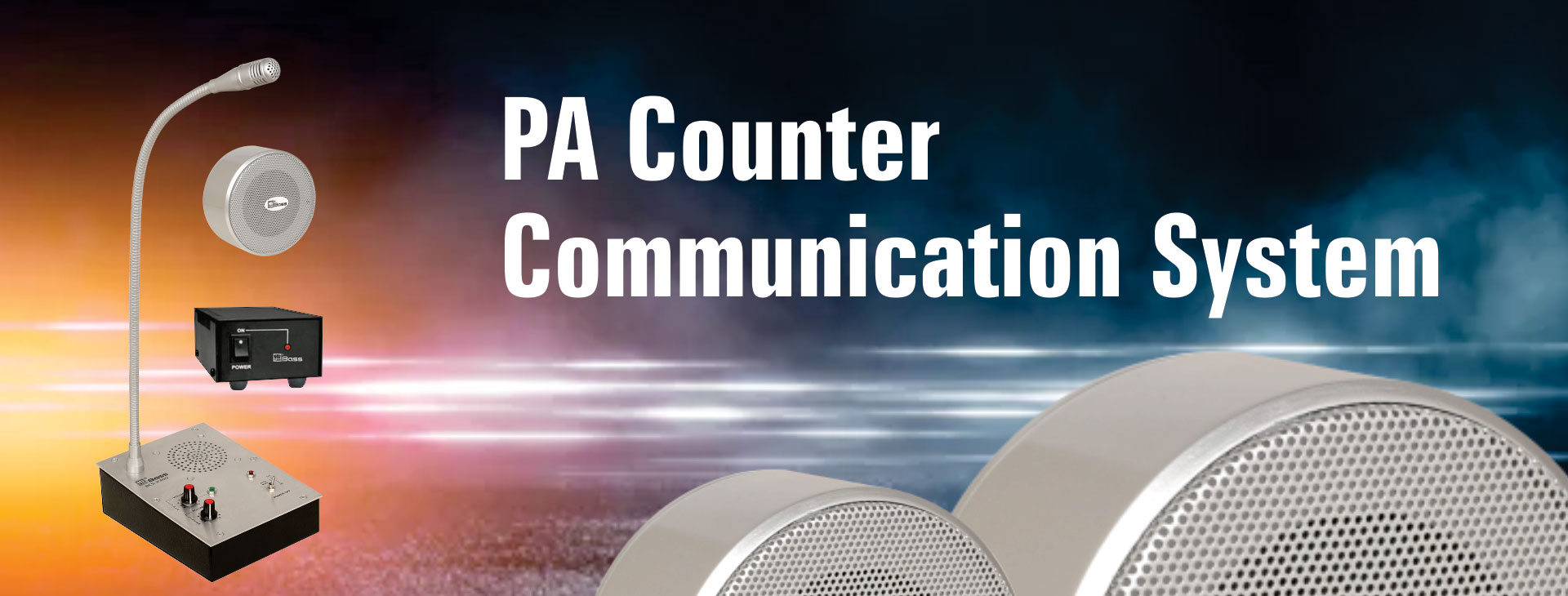 PA Counter Communication System